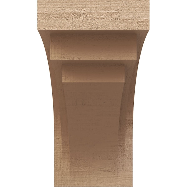 10in. W X 20in. D X 20in. H Series 1 Rockford Rough Cedar Woodgrain TimberThane Corbel, Primed Tan